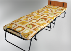 Розкладне ліжко на ламелях "Витязь" з підголовником, виробник Україна