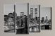 Модульна картина на полотні з 4-х частин "New York City"