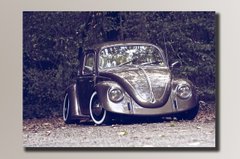 Картина на холсте "Volkswagen Beetle"