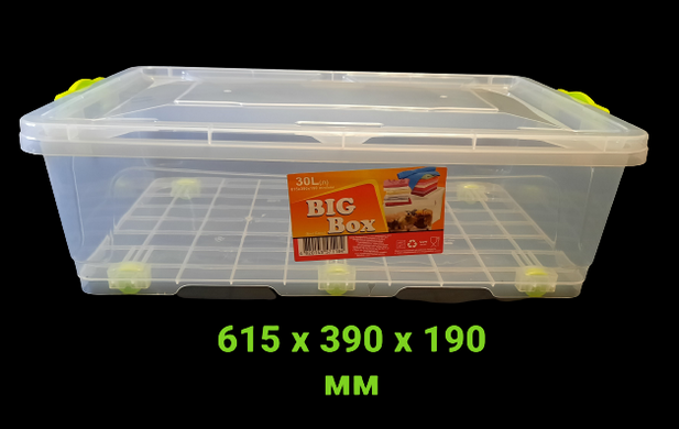 Контейнер харчовий BIG BOX, 30 л, виробництво Україна